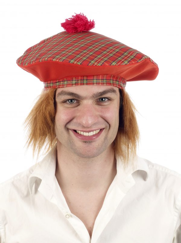 Scottish Hat With Wig-402