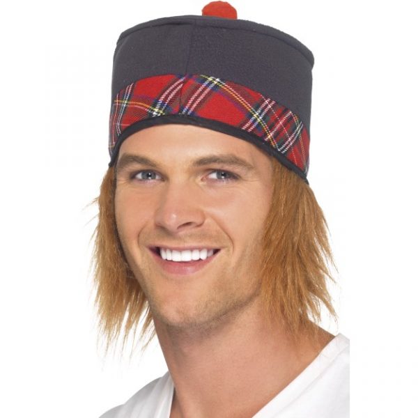 Traditional Scottish Hat Hidden Corner Fancy Dress