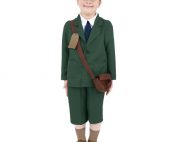 World War II Evacuee Boy Costume-0