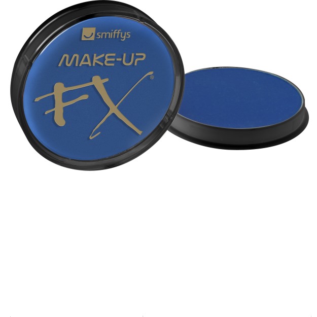 AQUA FACE & BODY PAINT UNISEX SMIFFY'S MAKE-UP FX BLUE 