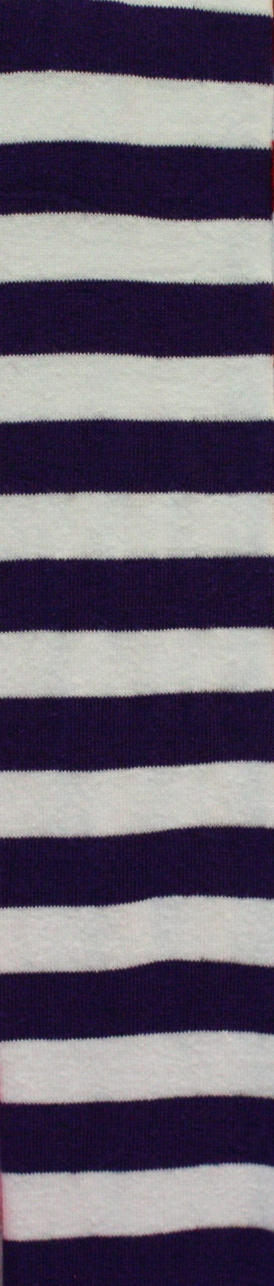 WW4154- BLACK AND WHITE STRIPED OVER THE KNEE SOCKS -261861