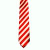 WW5866 White with red striped tie -0