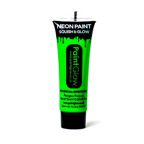 Green UV Face and Body Paint 10ml-262200