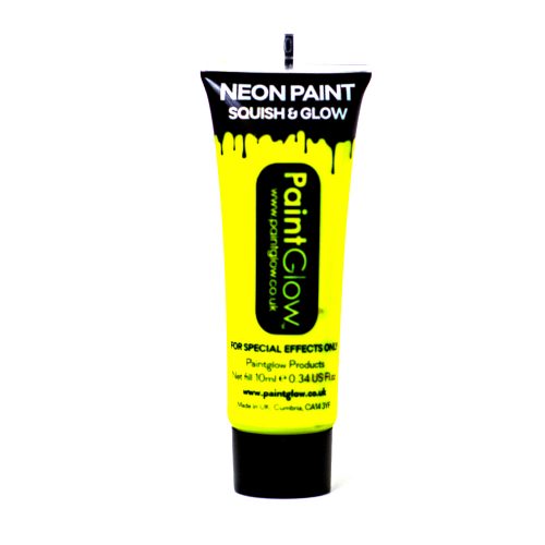 Yellow UV Face and Body Paint 10ml-262204